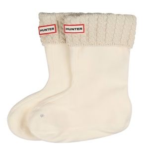 Hunter 6 Stitch Cable Boot Socks Short